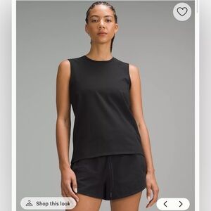 NWT - Lululemon Organic Cotton Crewneck Tank
